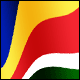 3D Seychelles Flag