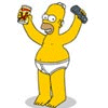 Homer Beer And TV