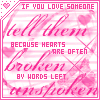 If you love someone..