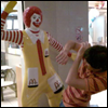 Ronald McDonald beatdown