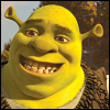 Shrek big grin