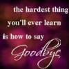 The Hardest Thing...